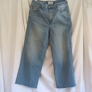 Sonoma Light Blue Ankle Crop Wide-Leg Jeans